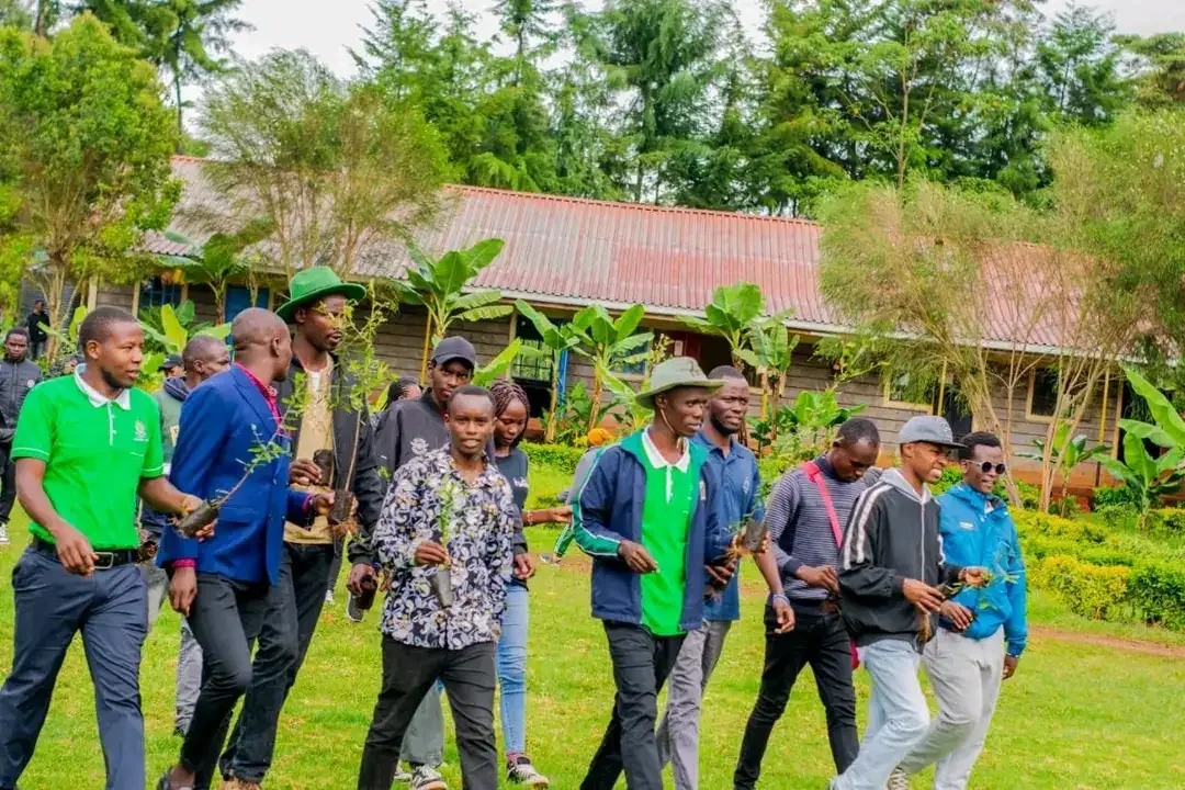 Tree Planting at Gitunduti Secondary School