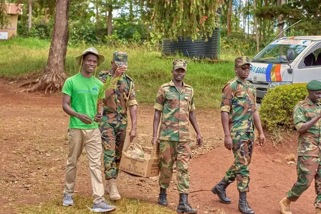 Mazingira Day Tree Planting & Seedball Throw at Kiangengi Comprehensive School