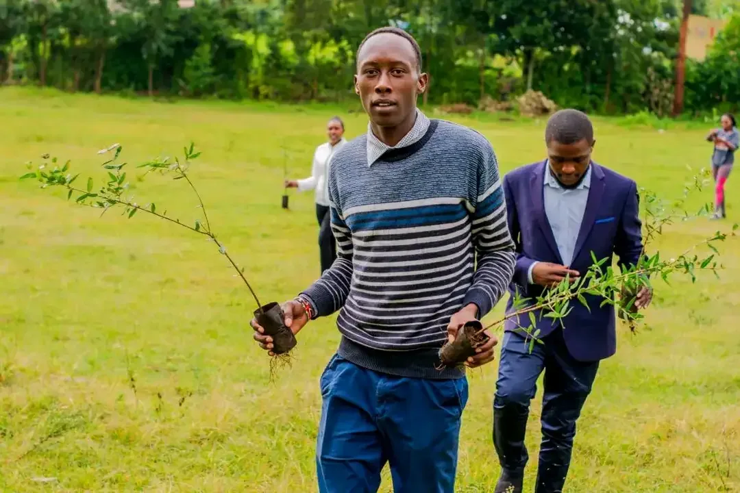Tree Planting at Gitunduti Secondary School