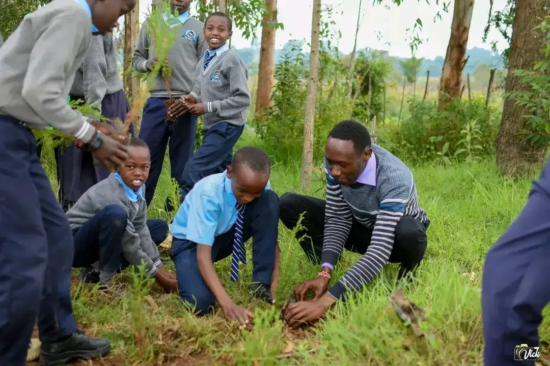 Tree Planting & Student Mentorship at Kerita Kosyin Comprehensive School