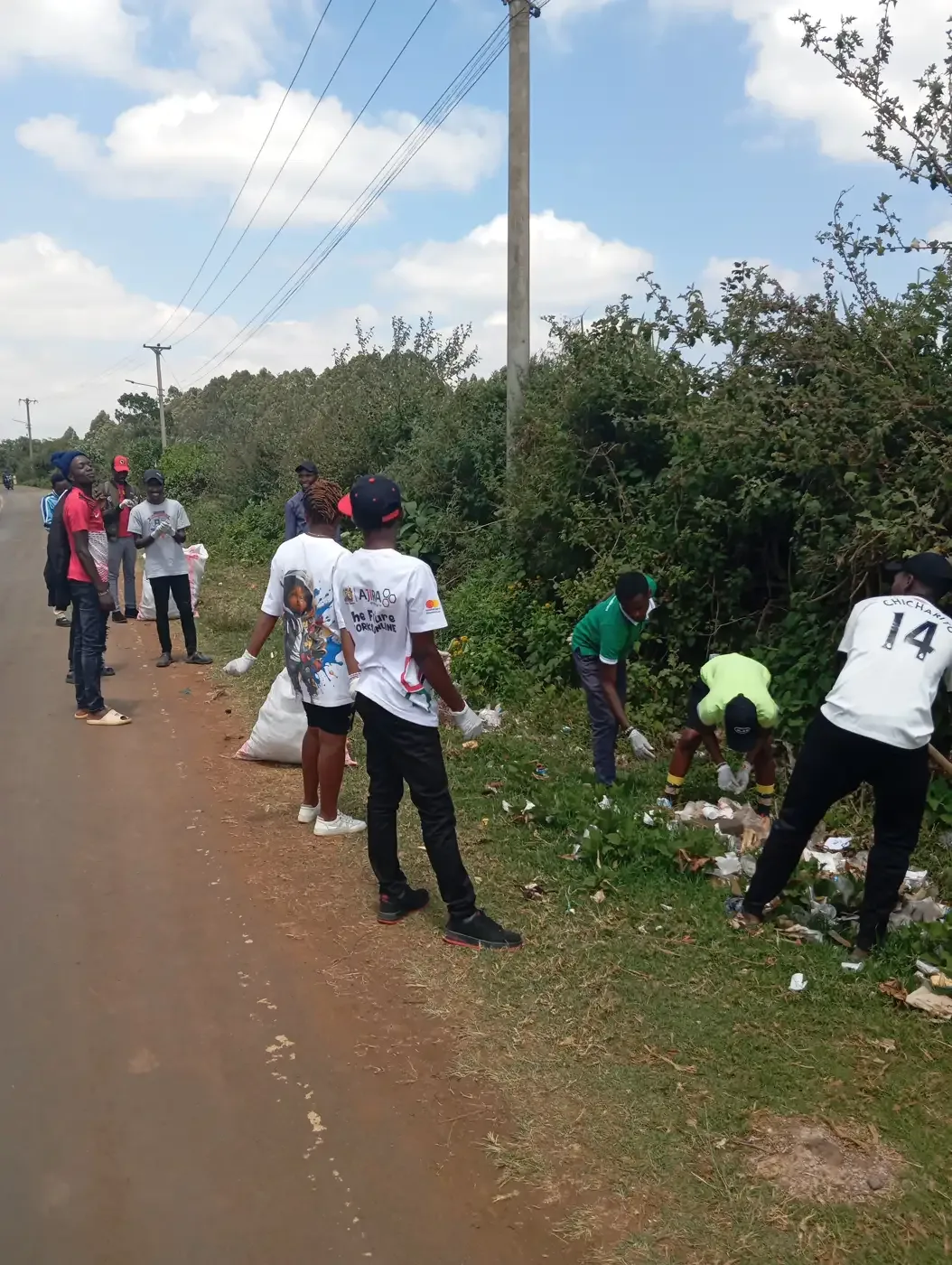 Mazingira day clean up exercise