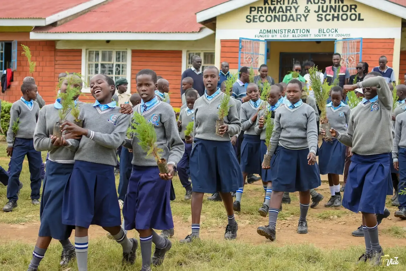 Tree Planting & Student Mentorship at Kerita Kosyin Comprehensive School